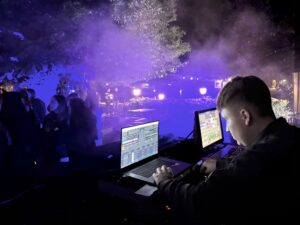 Licht-, Ton- & DJ-Service an der Beachbar in Meißen